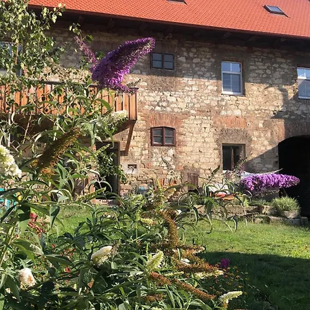In A Stone House With A Beautiful Garden *